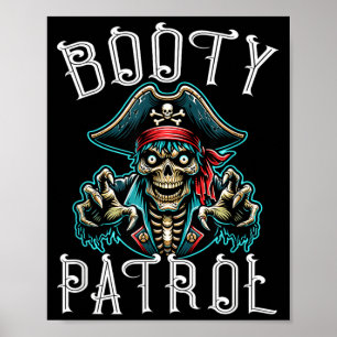 Lustiger Piratenwitz - Beute-Patrouille Poster