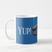 Lustiger Pit Bull Kaffeetasse (Links)