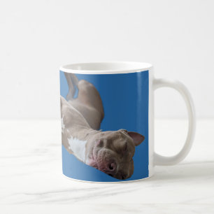 Lustiger Pit Bull Kaffeetasse