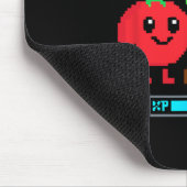 Lustiger Pixel-Spieler Essen Schlafen Wachsen Gart Mousepad (Ecke)