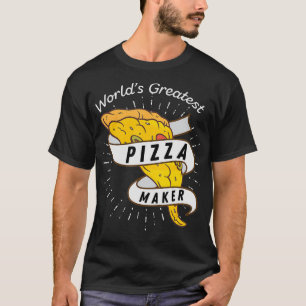 Lustiger Pizza-Liebhaber Pizza-Lieferant Pizza-Mac T-Shirt