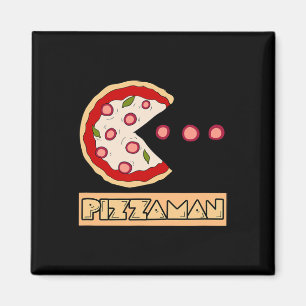 Lustiger Pizza-Wortwitz  Magnet