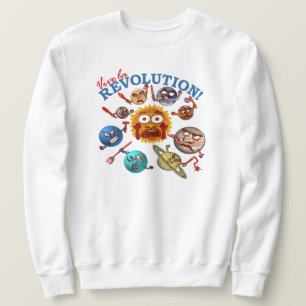 Lustiger Planeten-Revolutions-Astronomen-Weltraum Sweatshirt
