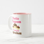 Lustiger plastischer Chirurg Zweifarbige Tasse (Vorderseite Links)