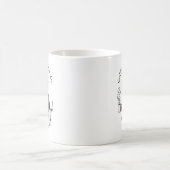 Lustiger Pointer-Hund-Geschäftsanzug-Kaffee  Kaffeetasse (Mittel)
