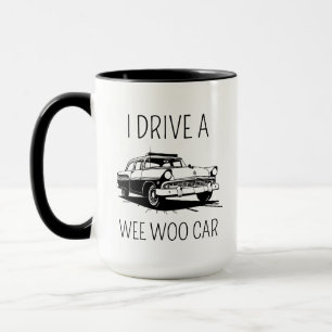 Lustiger Polizei-Kaffeebecher, Geschenk für Polizi Tasse