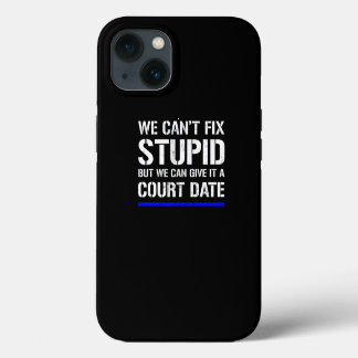 Lustiger Polizeibeamter iPhone 13 Hülle