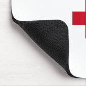 Lustiger Poolmanager Mädchen Camp Rettungsschwimme Mousepad (Ecke)