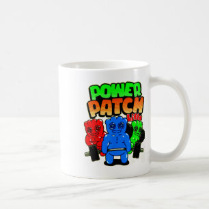 Lustiger Power-Patch Gewichtheben Bodybuilding Kaffeetasse