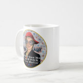 Lustiger Präsident Election Hillary Clinton-2016 Kaffeetasse (Vorderseite Links)