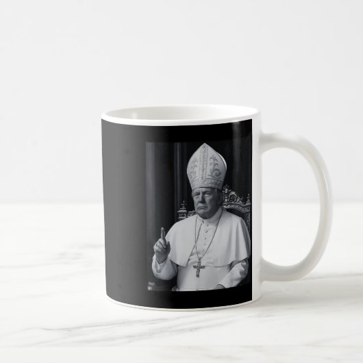 Lustiger Präsident Trump will der nächste Papst Ch Kaffeetasse (Rechts)