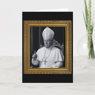 Lustiger Präsident Trump will der nächste Papst Ch Karte