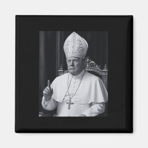 Lustiger Präsident Trump will der nächste Papst Ch Magnet