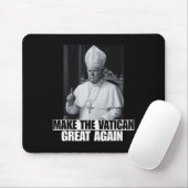 Lustiger Präsident Trump will der nächste Papst Ch Mousepad (Mit Mouse)