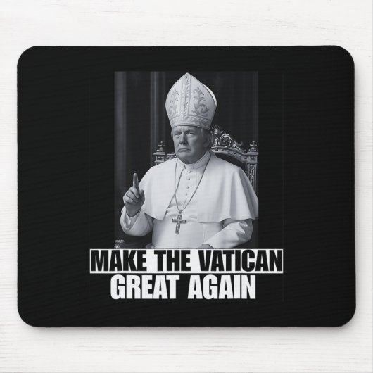 Lustiger Präsident Trump will der nächste Papst Ch Mousepad (Vorne)