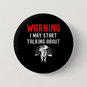 Lustiger Pro Trump Republikanischer Amerikanischer Button