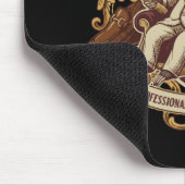 Lustiger professioneller Müßiggänger Faultier | In Mousepad (Ecke)