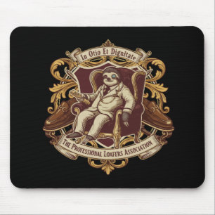 Lustiger professioneller Müßiggänger Faultier   In Mousepad