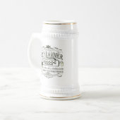 Lustiger Programmierer Bierglas (Vorderseite Links)