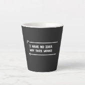 Lustiger Programmierer-Debugging-Humor Milchtasse (Vorderseite)