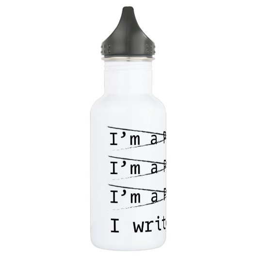 Lustiger Programmierer Edelstahlflasche (Links)