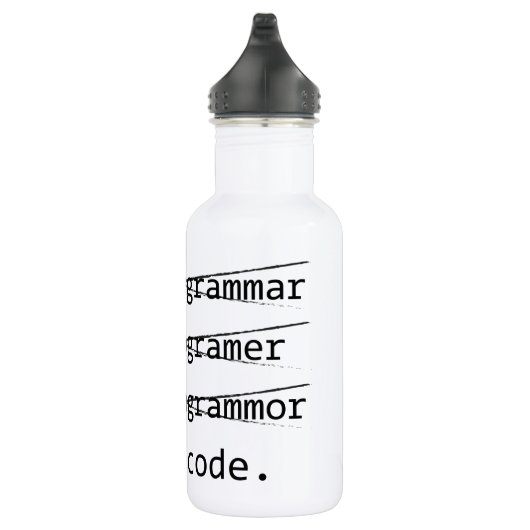 Lustiger Programmierer Edelstahlflasche (Rechts)
