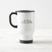 Lustiger Programmierer — Geschenk Reisebecher (Links)