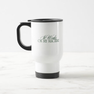 Lustiger Programmierer — Geschenk Reisebecher