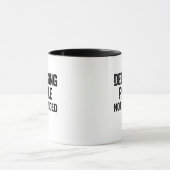 Lustiger Programmierer-Humor für Entwickler Tasse (Zentrum)