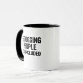 Lustiger Programmierer-Humor für Entwickler Tasse (Vorderseite Links)