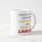 Lustiger Programmierer-Kaffee und Serverfehler Jumbo-Tasse (Vorderseite Rechts)
