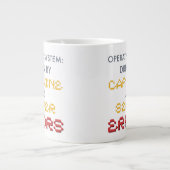 Lustiger Programmierer-Kaffee und Serverfehler Jumbo-Tasse (Vorderseite)