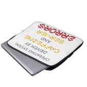 Lustiger Programmierer-Kaffee und Serverfehler Laptopschutzhülle (Vorne Knopf)