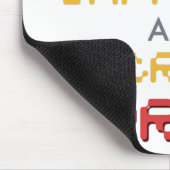 Lustiger Programmierer-Kaffee und Serverfehler Mousepad (Ecke)