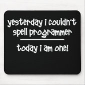 Lustiger Programmierer Mousepad (Vorne)