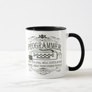 Lustiger Programmierer Tasse