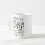 Lustiger Programmierer Tasse (Vorderseite Links)