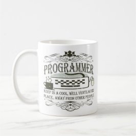Lustiger Programmierer Tasse