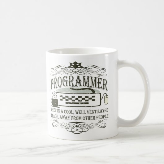 Lustiger Programmierer Tasse (Rechts)