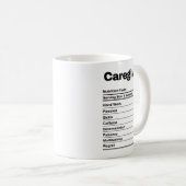 Lustiger Property Caregiver | Frohen Pflegetag Kaffeetasse (VorderseiteRechts)