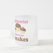 Lustiger Psychiater Mattglastasse (Vorderseite Links)