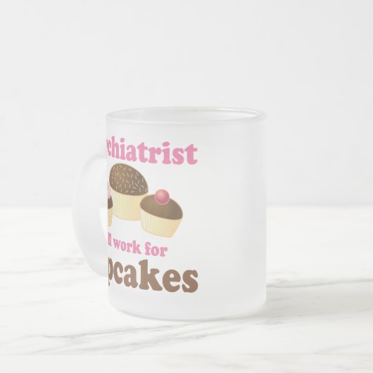 Lustiger Psychiater Mattglastasse (Vorderseite Links)