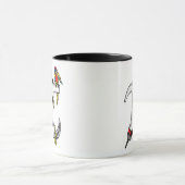 Lustiger PU-Rate PU-TagesSpaß Tasse (Zentrum)