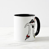 Lustiger PU-Rate PU-TagesSpaß Tasse (VorderseiteRechts)
