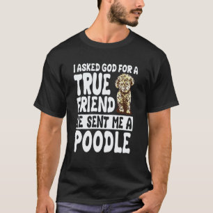 Lustiger Pudel Wasser Retriever Hundebesitzer Züch T-Shirt