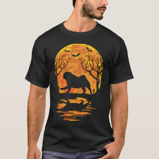 Lustiger Pug Grusel Halloween Für Hunde Liebhaber T-Shirt