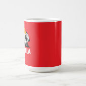 Lustiger Pug-Hund Kaffeetasse (Mittel)