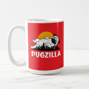 Lustiger Pug-Hund Kaffeetasse