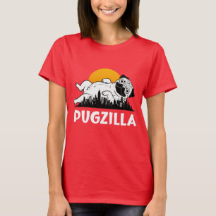 Lustiger Pug-Hund T-Shirt