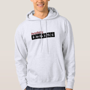 Lustiger PulloverHoodie: Regelmäßig sarkastisch Hoodie